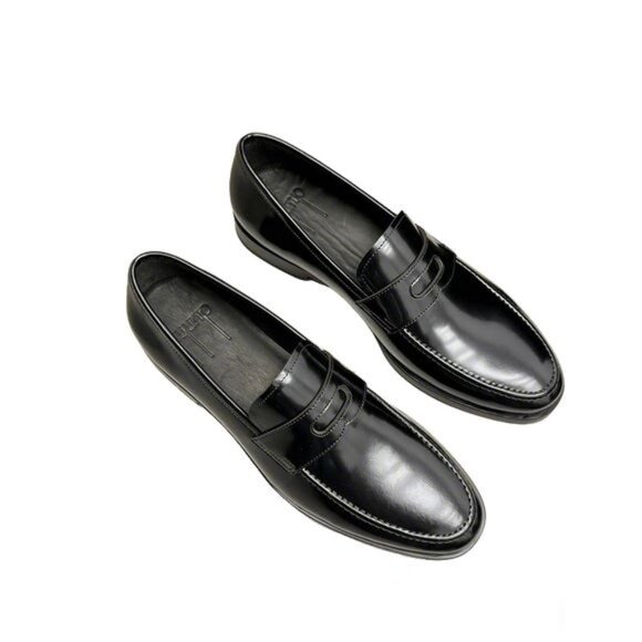 Dunhill Mens Classic Business Leather Shoes Black main image 8